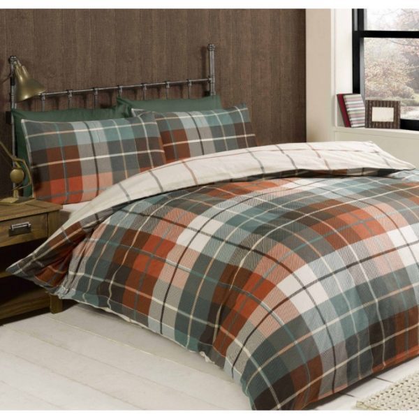 Rapport Lewis Quilt Cover Set Terracotta Marshalls Of Preston